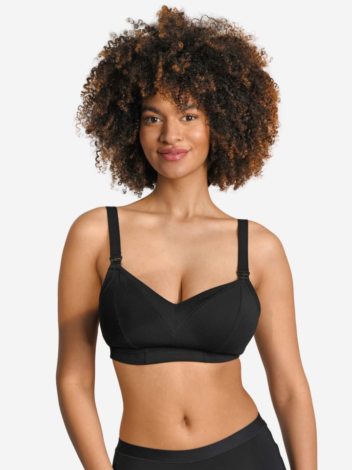 SugarShape Still-Bralette Cozymama in black günstig kaufen