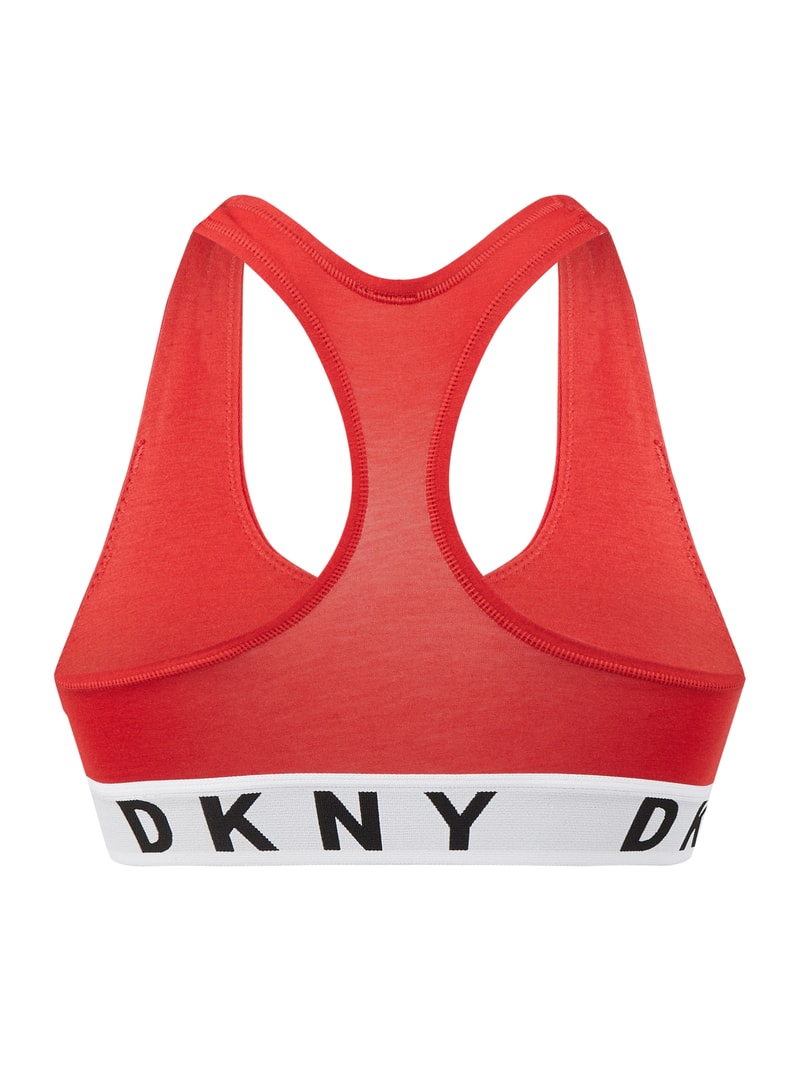 Bustier mit Stretch-Anteil in rot