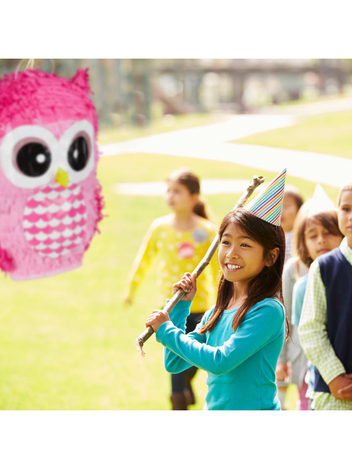 relaxdays Pinata Eule in Pink günstig kaufen onesize