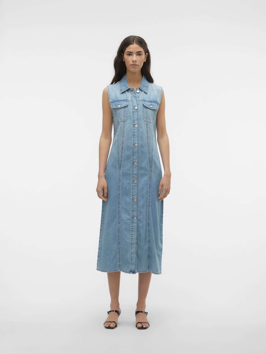 VMZADIE Langes Kleid