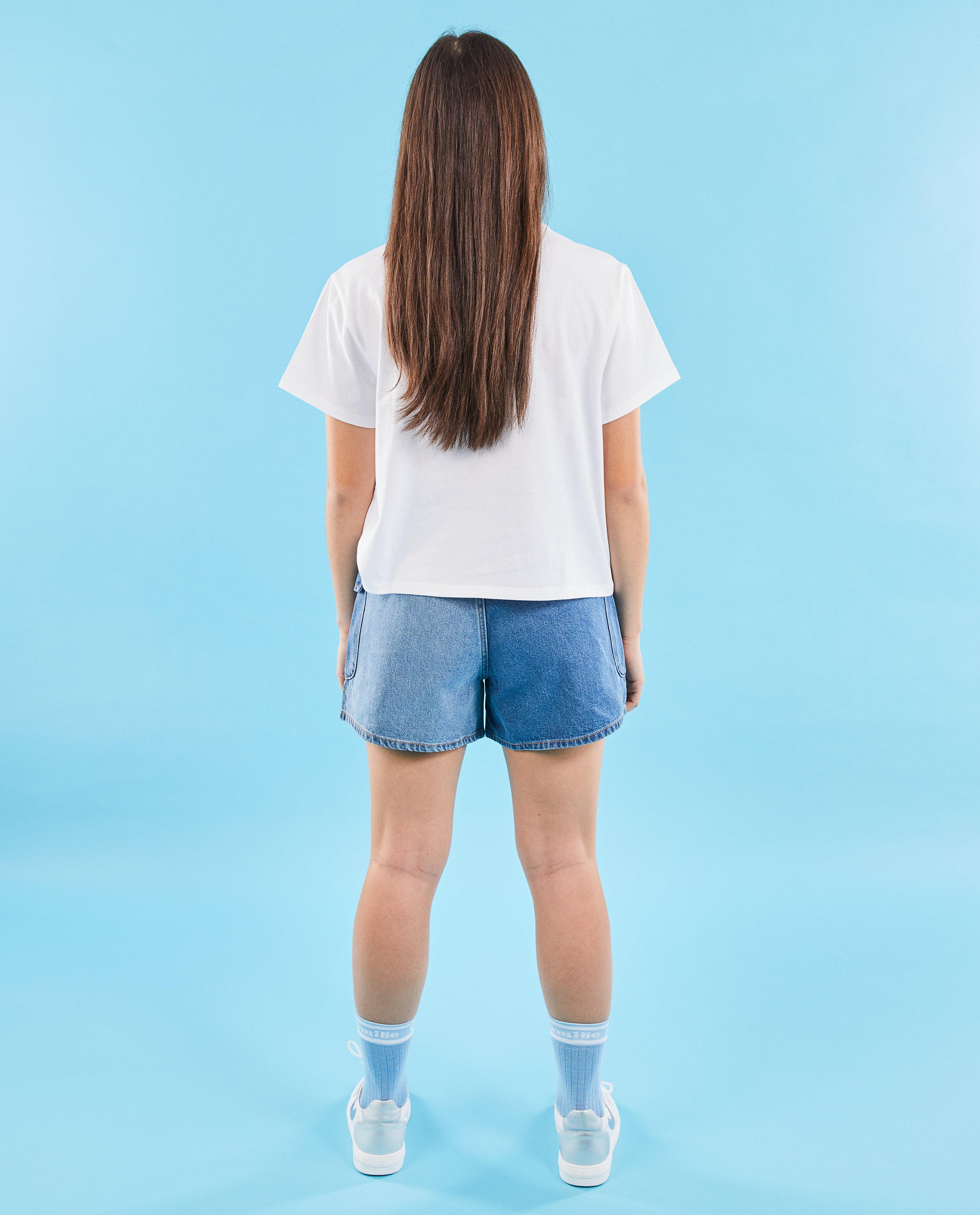 CAMILLE biopamut póló, XS-XL fehér