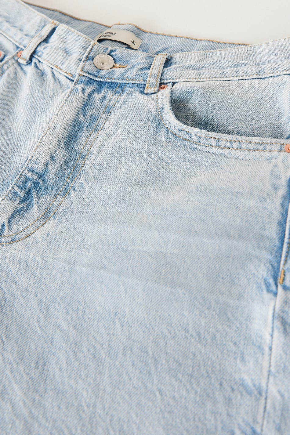 Straight slim jeans