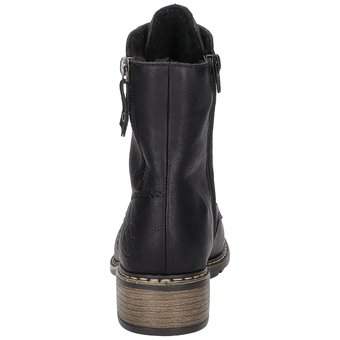 Rieker Schnürstiefelette in schwarz