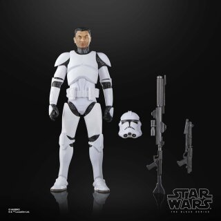 Star Wars: The Clone Wars Black Series Actionfigur Phase II Clone Trooper 15 cm