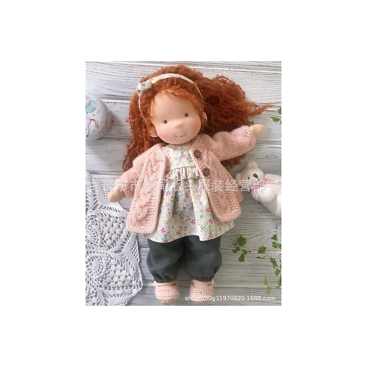 Puppe zum Anziehen für Kinder Handgemachte Mini-DIY-Anziehpuppe