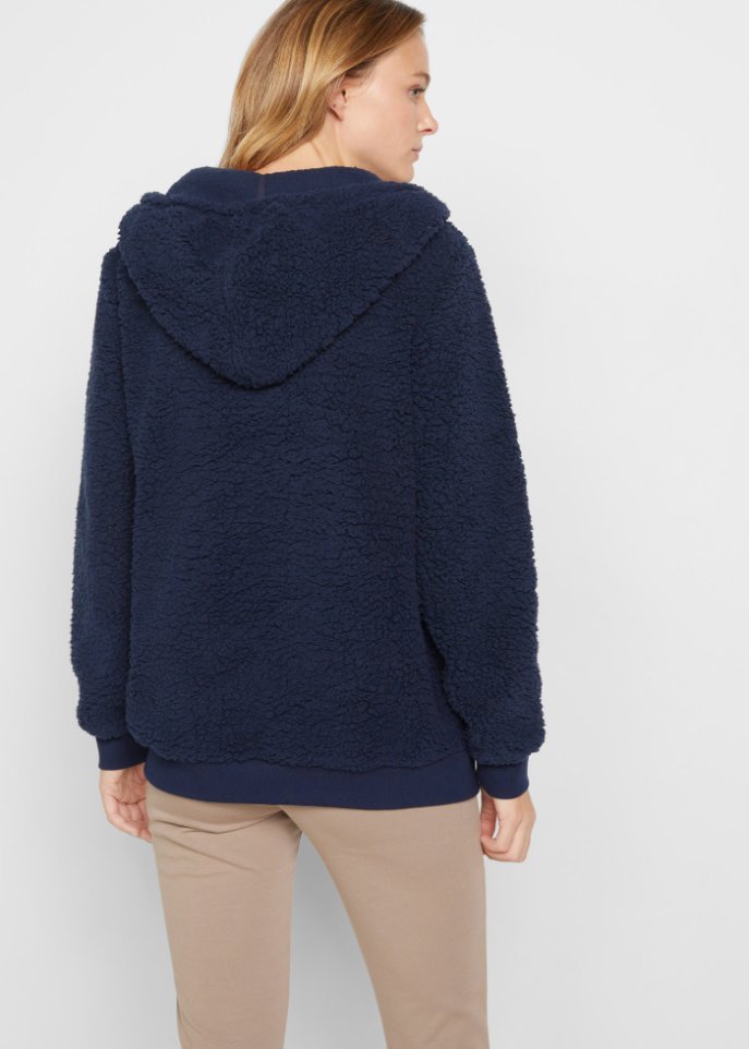Teddy-Fleeceshirt, Pullover