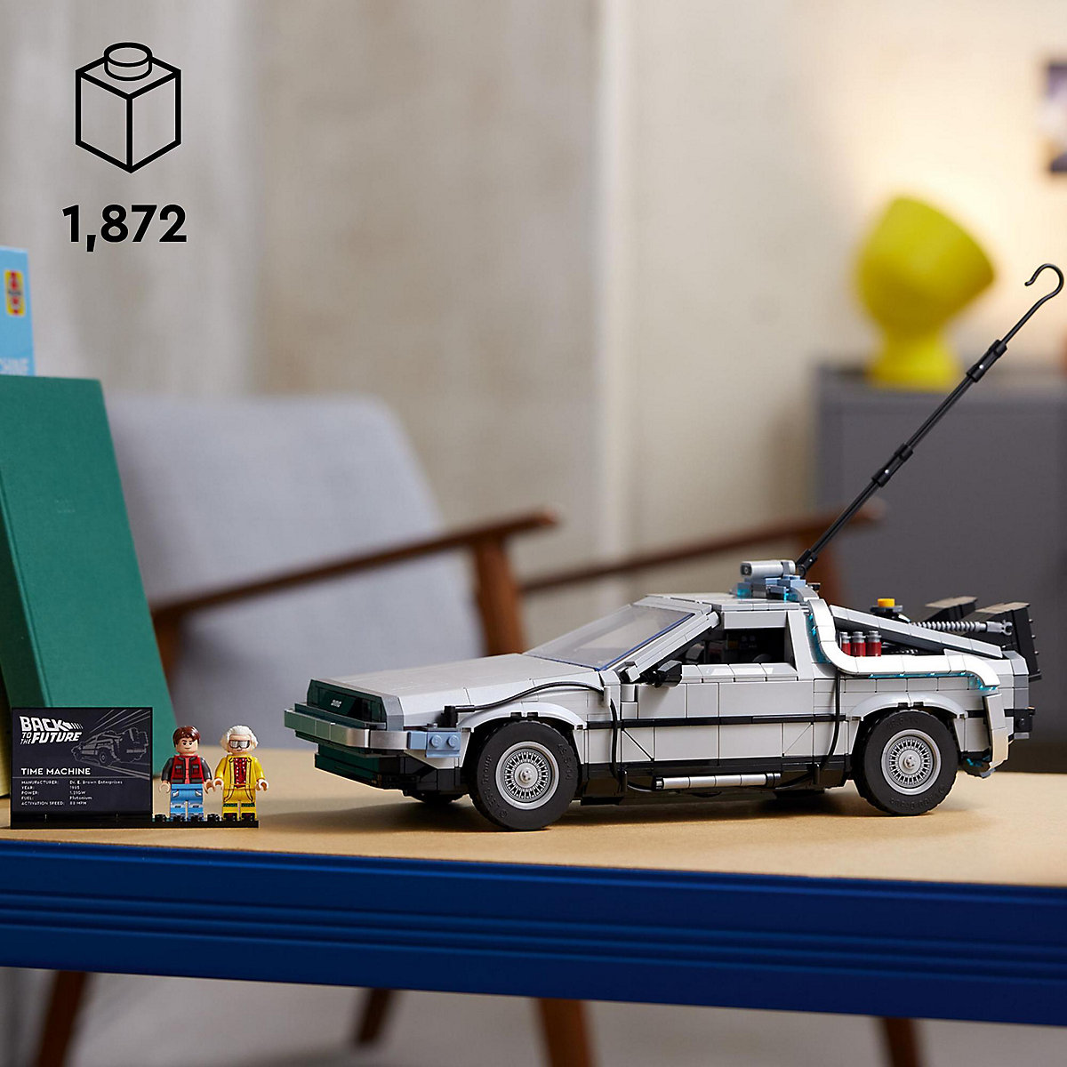 LEGO® Icons 10300 Die Zeitmaschine aus Zurück in die Zukunft