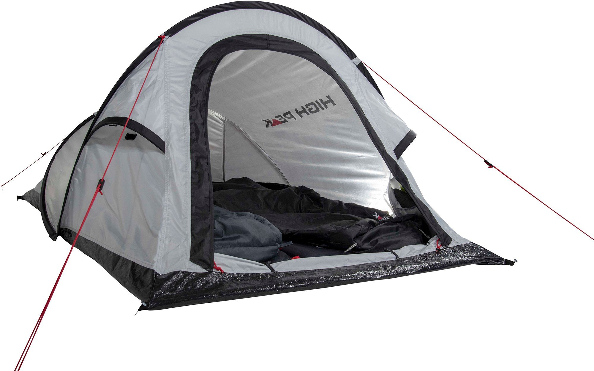 High Peak Wurfzelt Pop up Zelt Campo, Personen: 2 (mit Transporttasche)