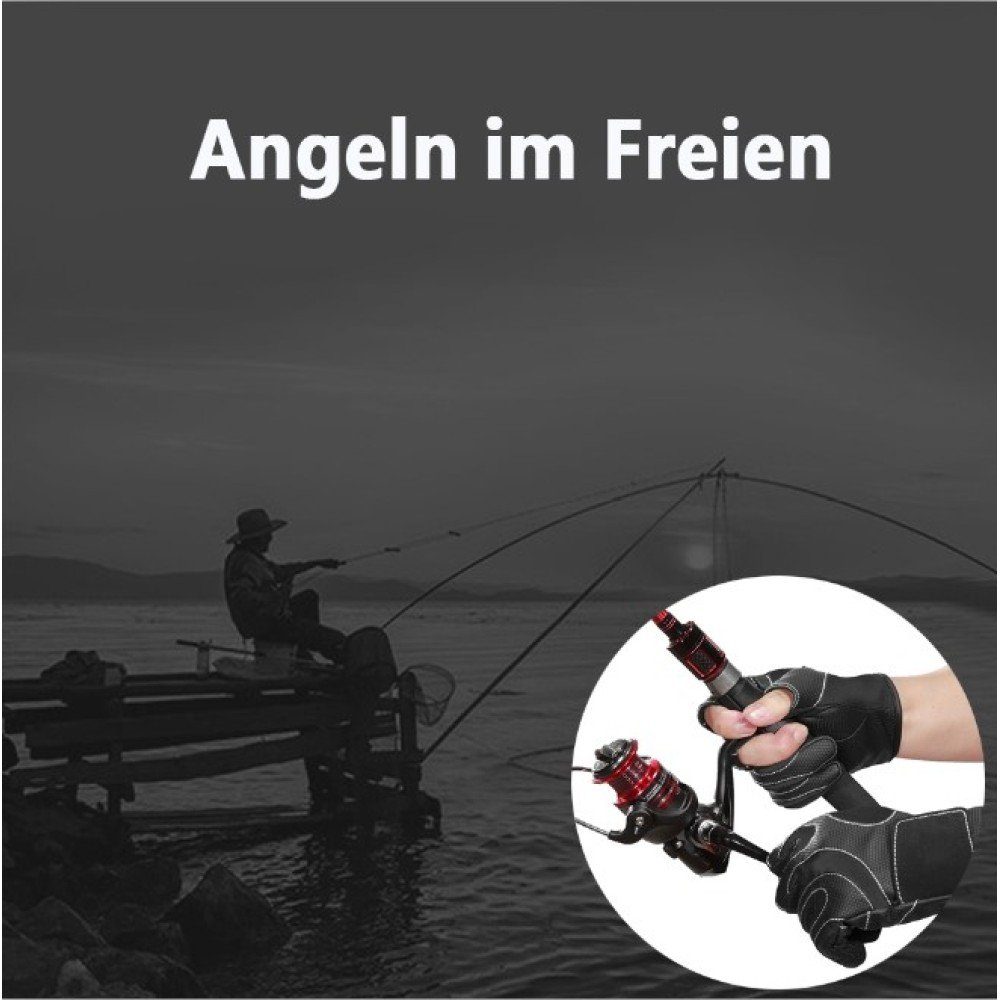 Fokelyi Angelhandschuhe Angelhandschuhe,Jagdhandschuhe,Angelhandschuhe für Winterwetter