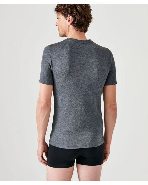 Tee-shirt double face col rond Thermolactyl