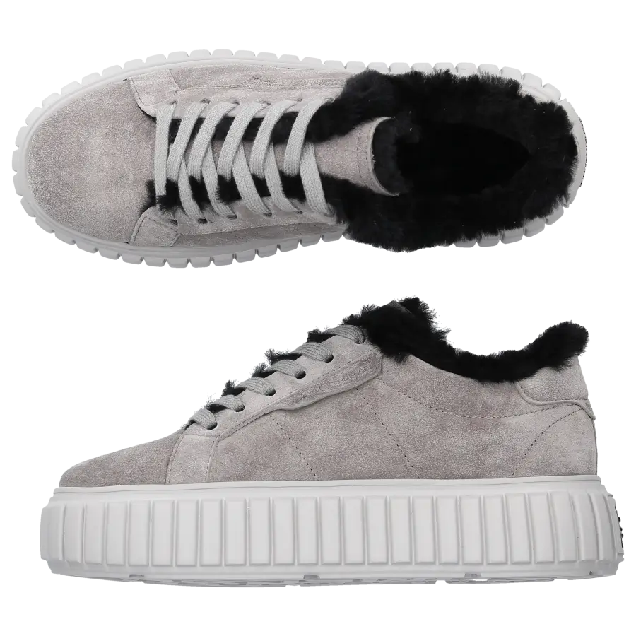 Kennel & Schmenger - Sneaker low ZAP Veloursleder - grau