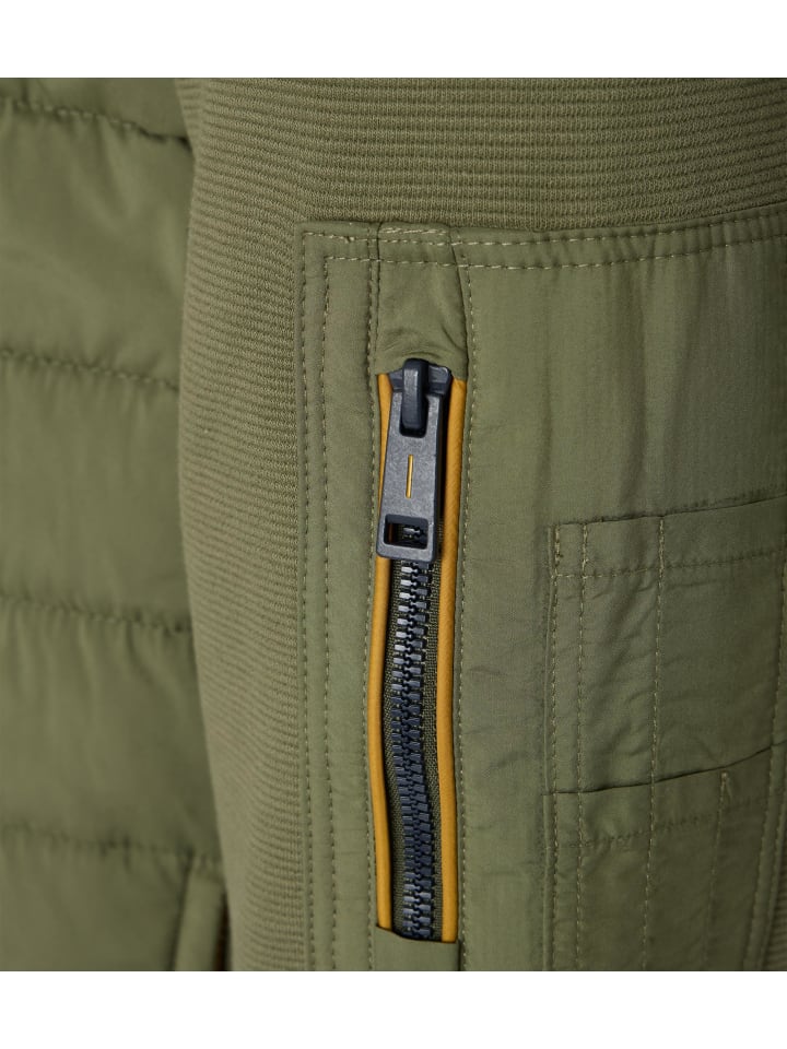 CASAMODA Sweatjacke in Grün günstig kaufen