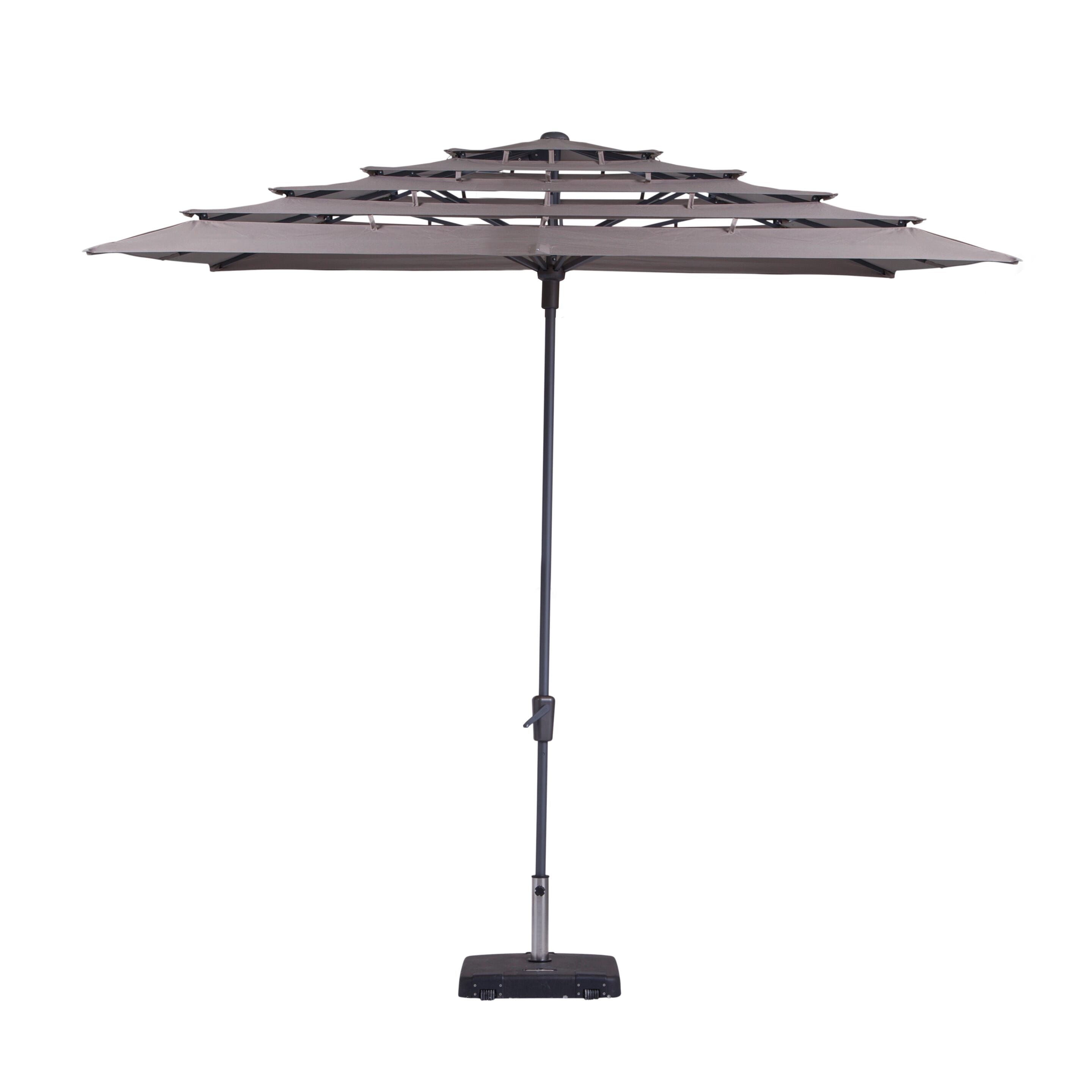 Madison Syros Open Air 280x280 Taupe Sonnenschirm
