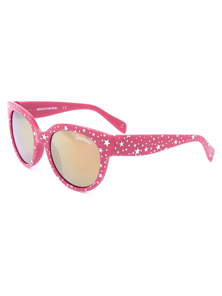 Skechers Kinder-Sonnenbrille in Pink-Weiß/ Hellbraun günstig kaufen 47