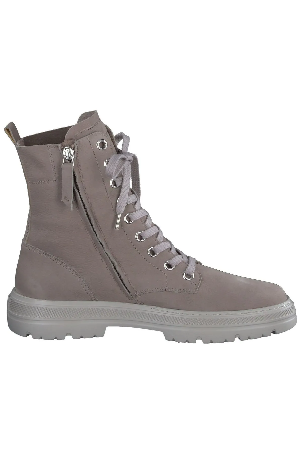Paul Green  Stiefelette - Grau - Flacher Absatz