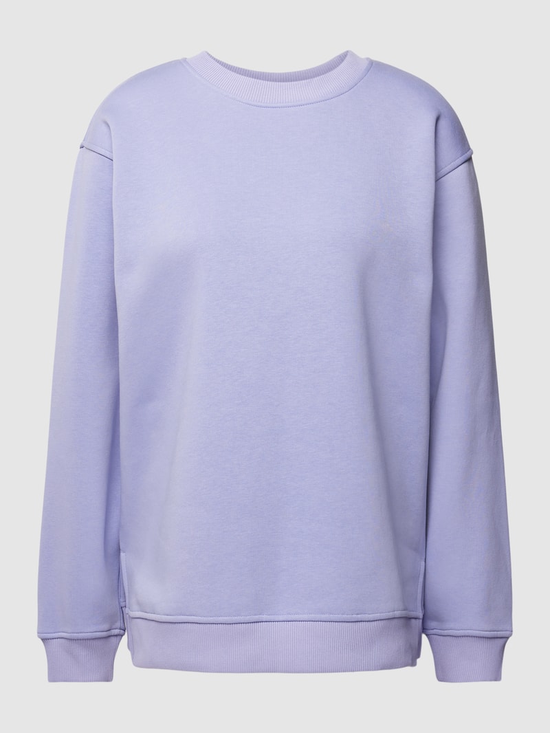 Sweatpullover mit Rundhalsausschnitt in altrosa