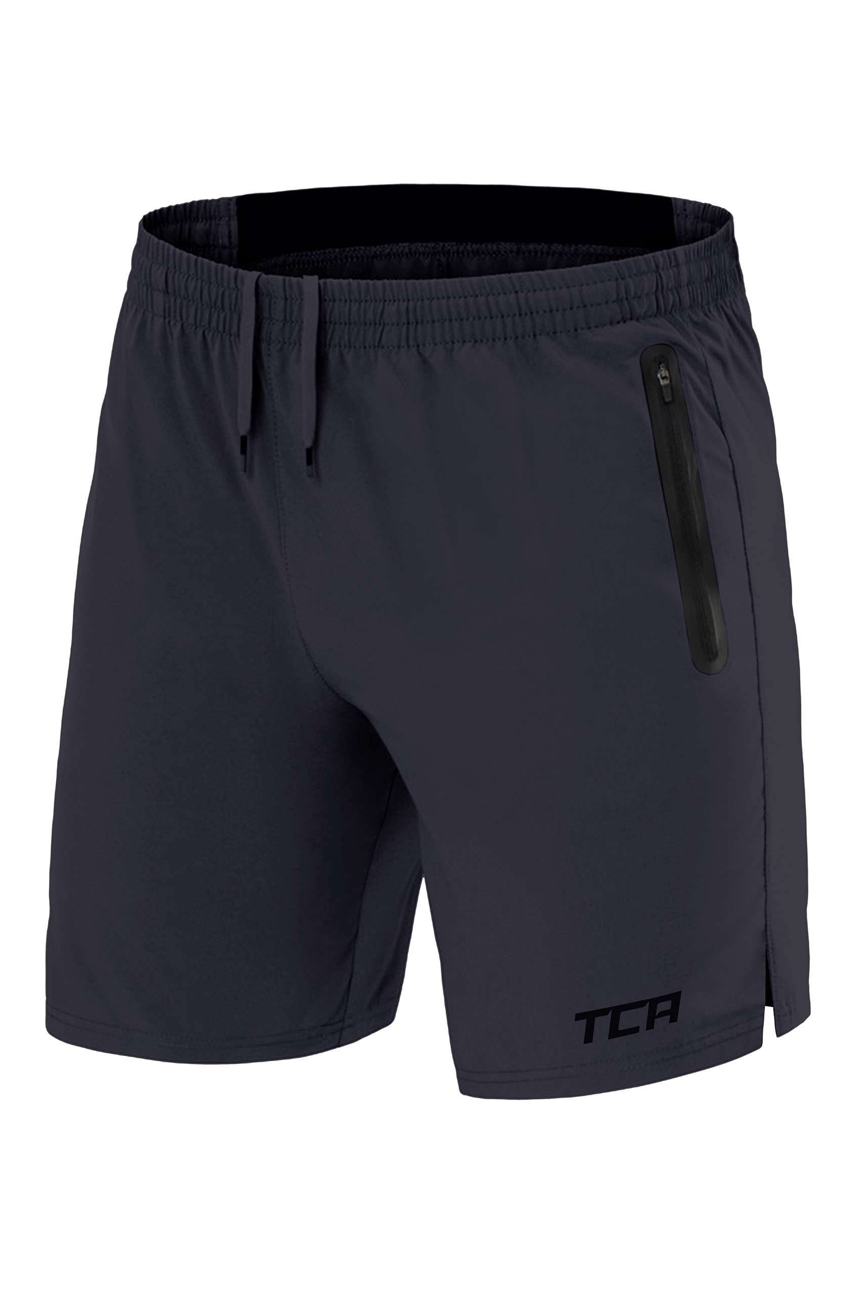 TCA 3/4-Hose TCA Herren Elite Tech Laufhose - Dunkelgrau, S