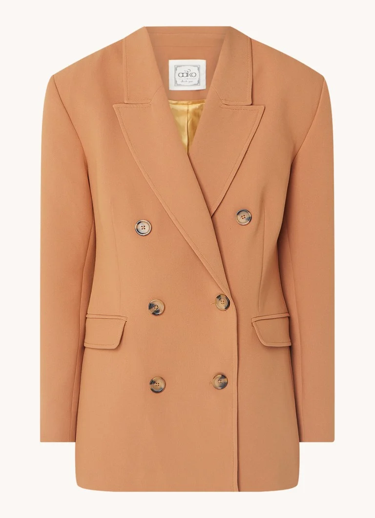 Jachetă Aaiko cu două rânduri de nasturi și buzunare la manșetă