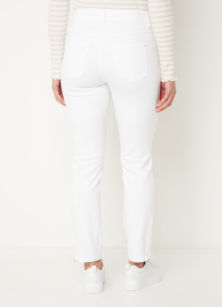 Blugi MAC Jeans Dream Chic cu talie înaltă, skinny, cu decolorare