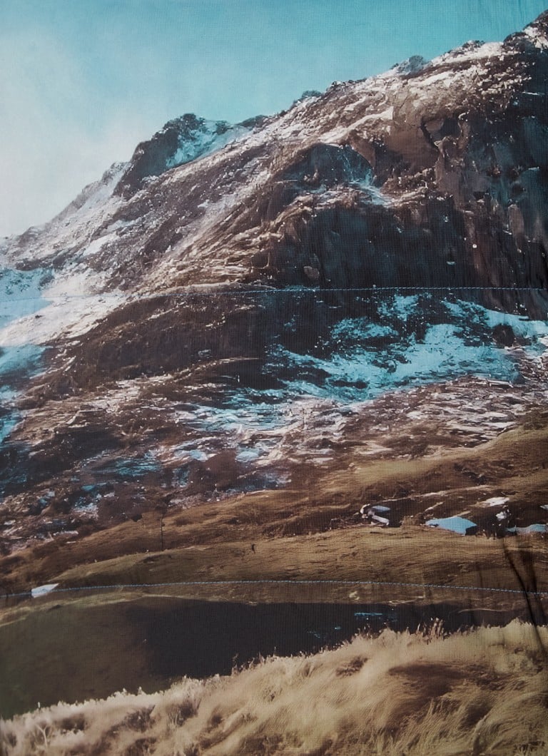 Doudoune OLAF Mountain avec imprimé et capuche escamotable