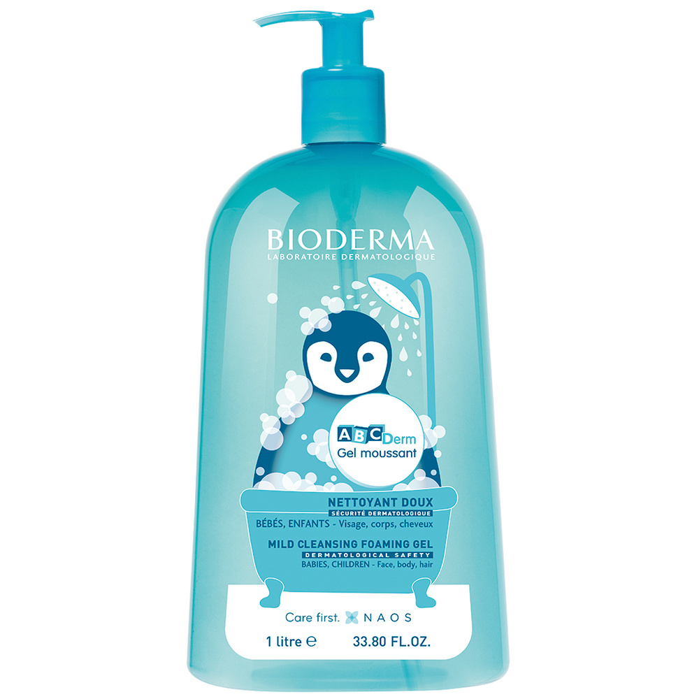 Bioderma ABCDerm Gel moussant Gel nettoyant