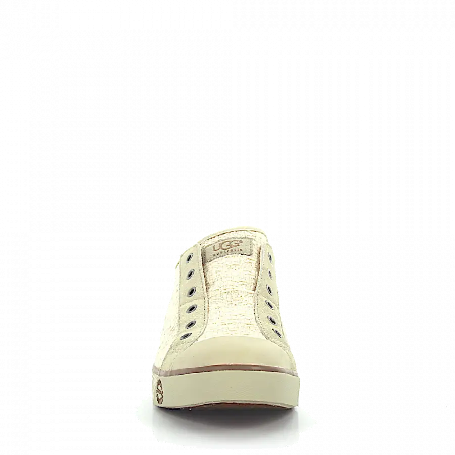 UGG - Sneaker low Lammleder Logo beige - beige