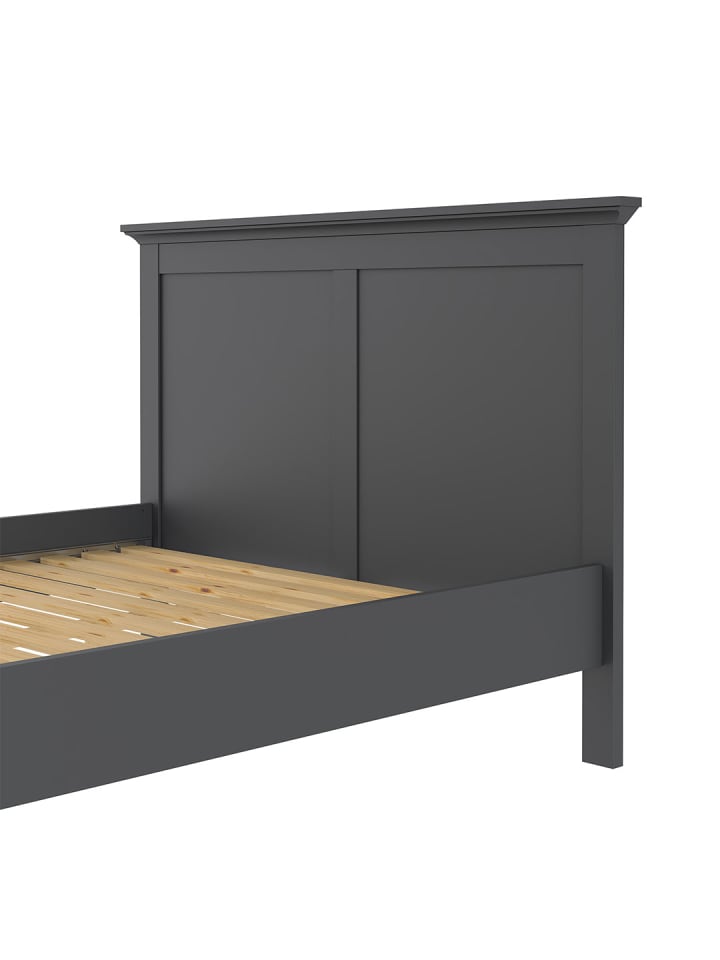 ebuy24 Bett Venedig Grau 159 x 201 cm günstig kaufen onesize