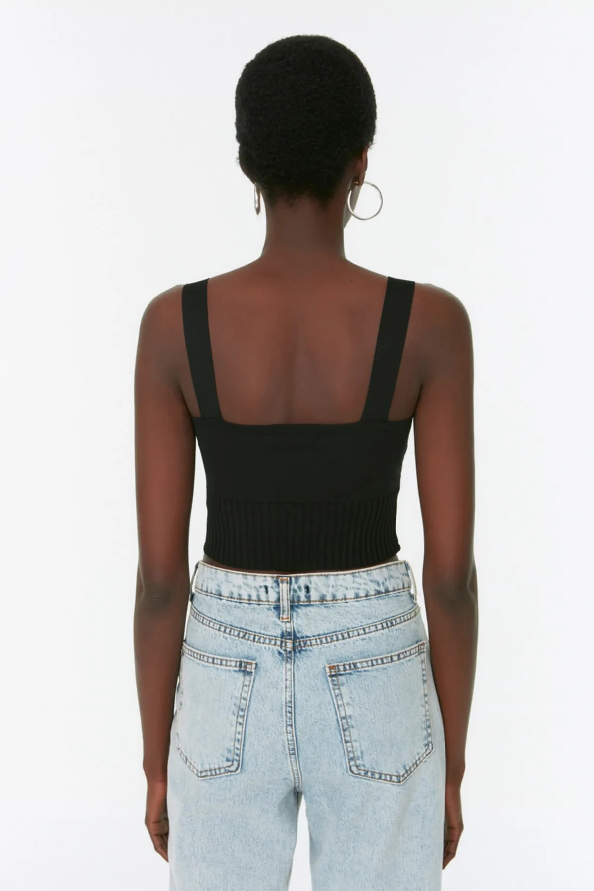 Trendyol Collection  Schwarze Strickbluse