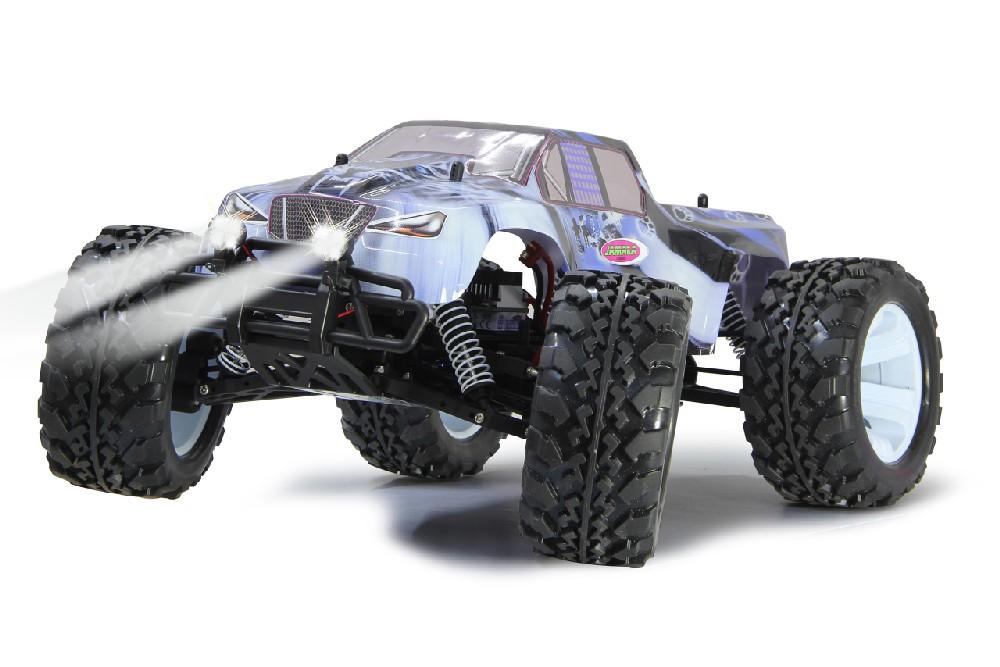 Jamara e.K. JAMARA Tiger Ice Monstertruck BL 4WD 1:10 Lipo 2,4GHz mit LED
