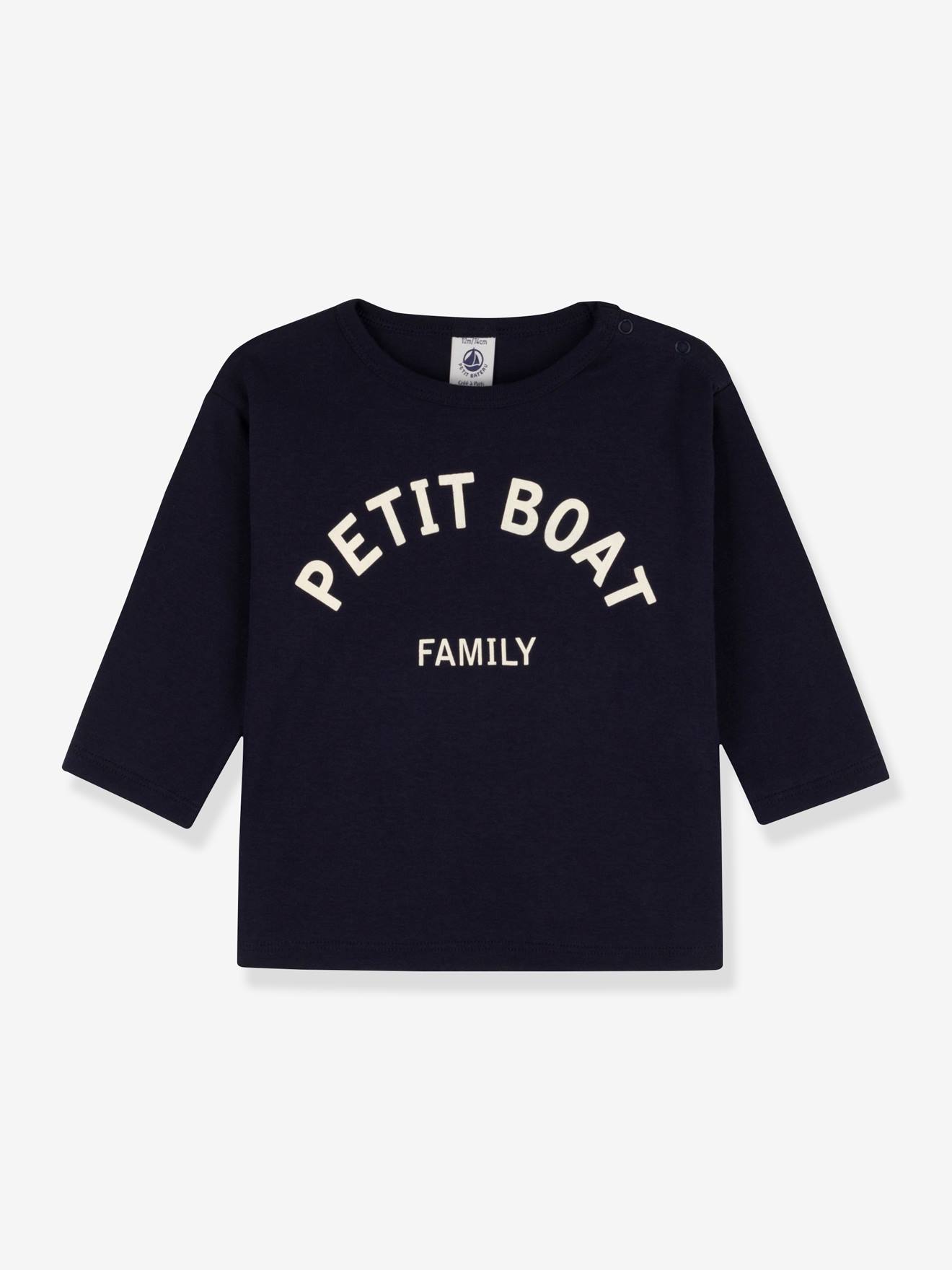 Petit Bateau Baby Shirt PETIT BATEAU, Bio-Baumwolle - marine