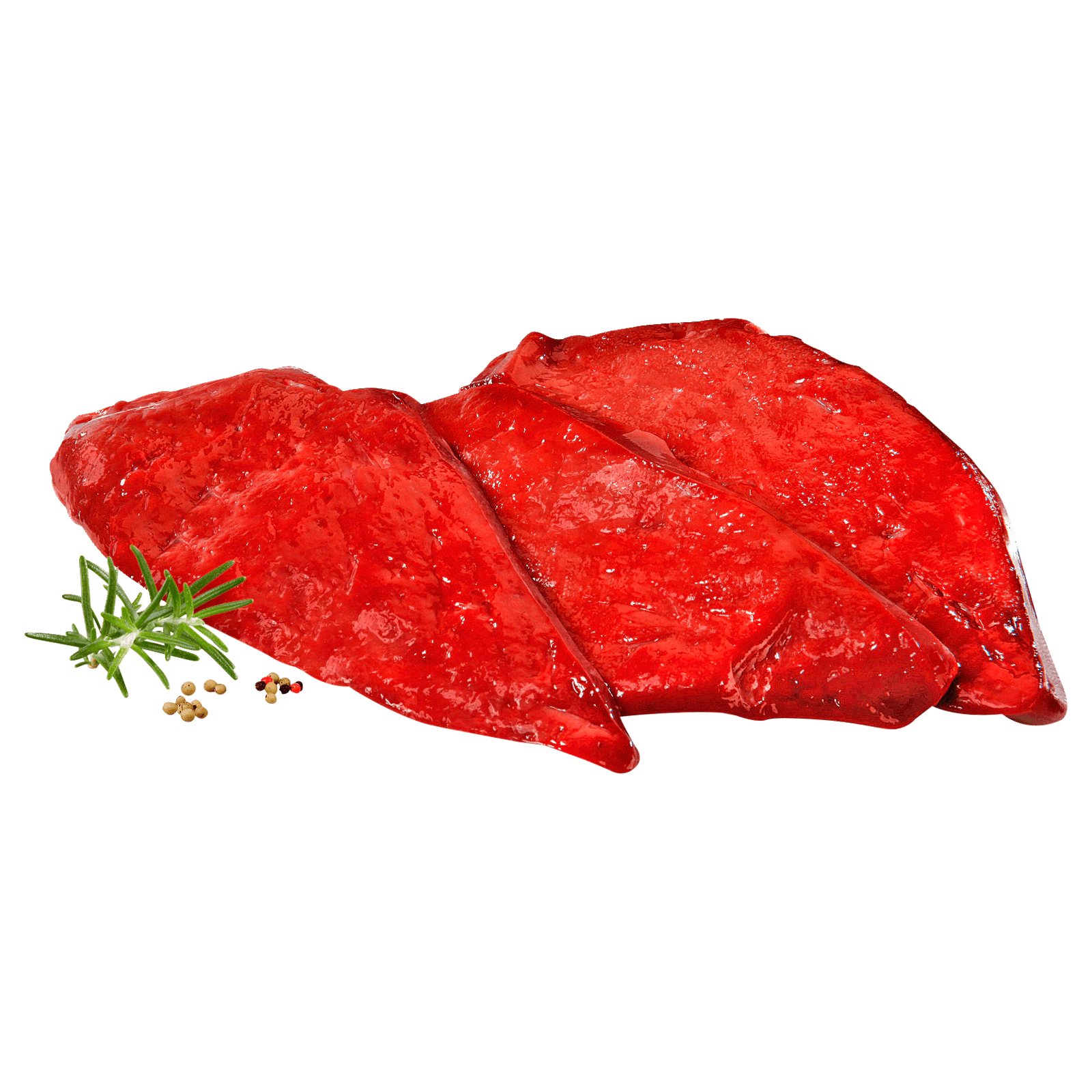 Kalbsleber in Scheiben
