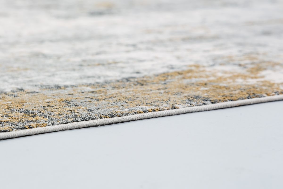 Webteppich Positano Anthrazit-Creme 160 x 230 cm