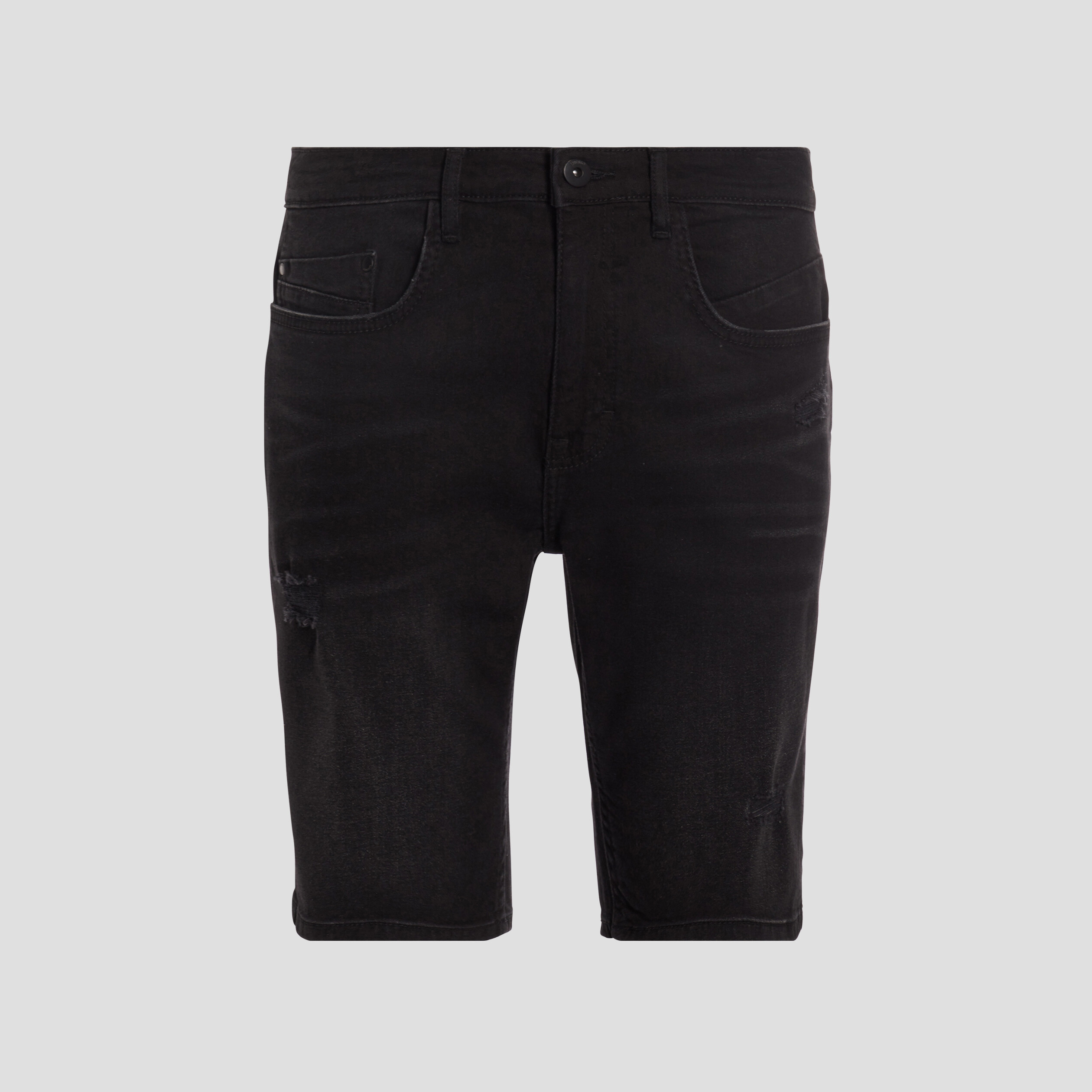 Bermuda straight noir homme | La Halle