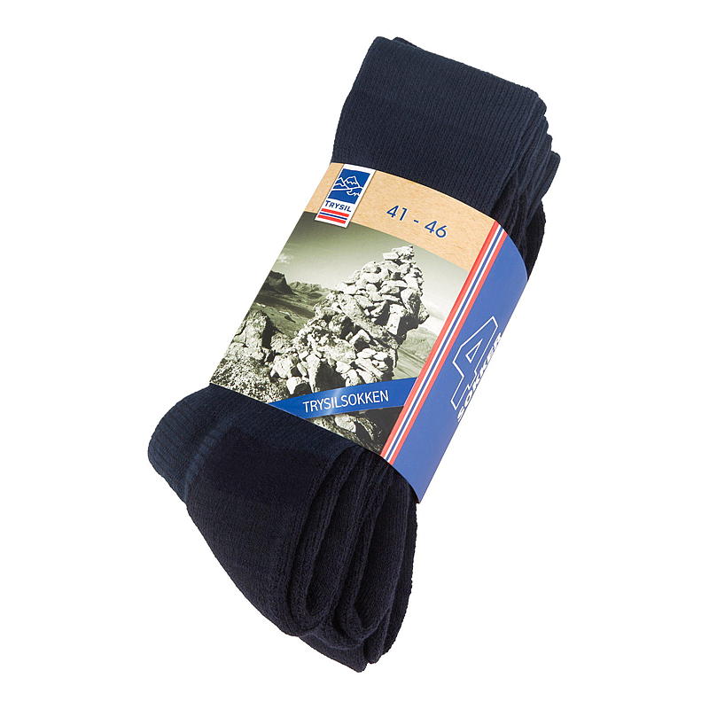 Trysil Trysilsokk 4-pk str 41/46 God og Varm