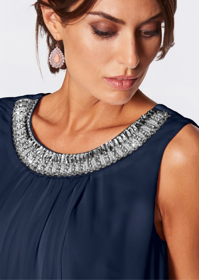 Premium Kleid mit Applikation