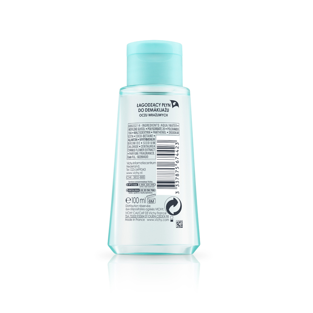 Vichy Pureté Thermale Démaquillant Yeux Sensibles