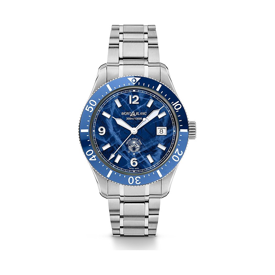 Montblanc Taucheruhr Montblanc 1858 Iced Sea Automatic Date