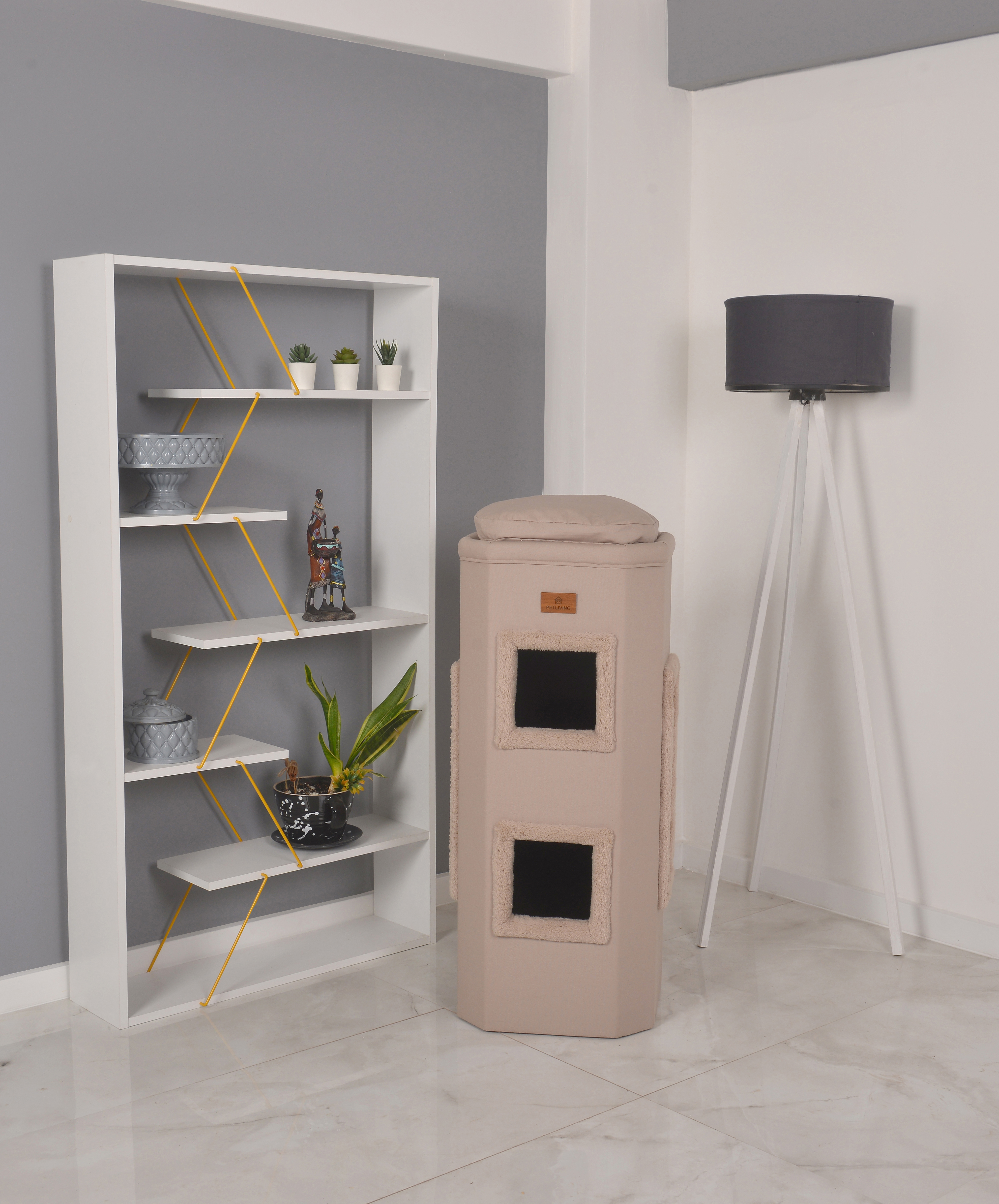 Petliving Kratztonnen Petliving Kratztonne Theo beige