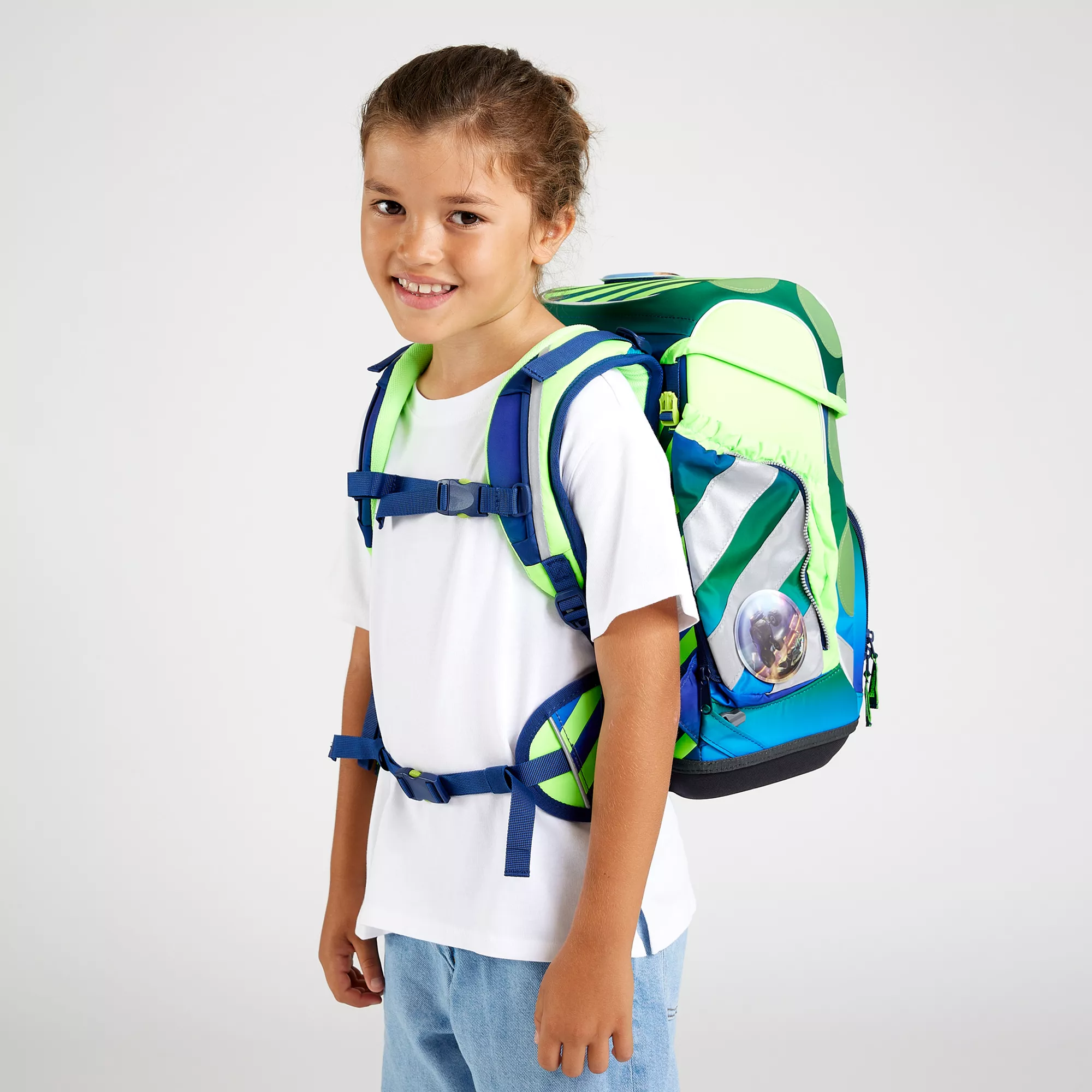 ergobag Schulranzen Set Truckbär
