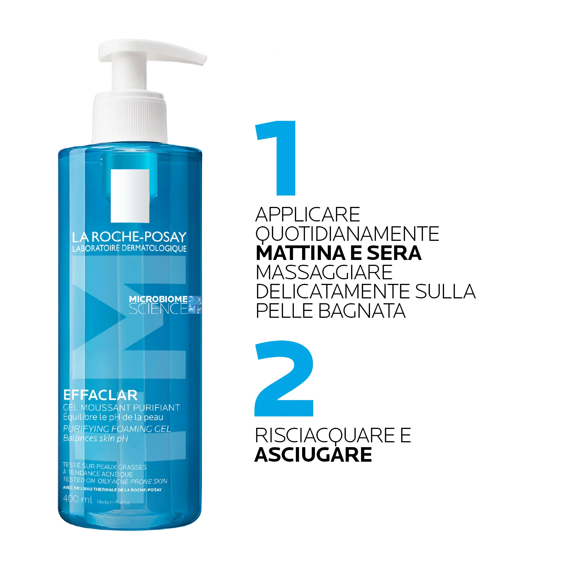 Gel anti-pete Effaclar - Gel de curățare facială