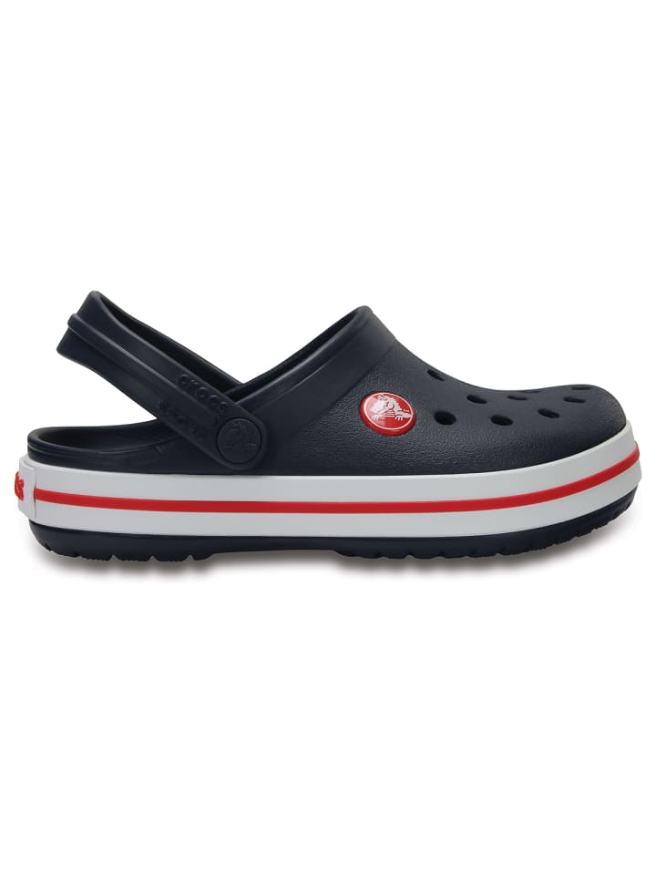Crocs Clogs Crocband in marineblau/rot günstig kaufen