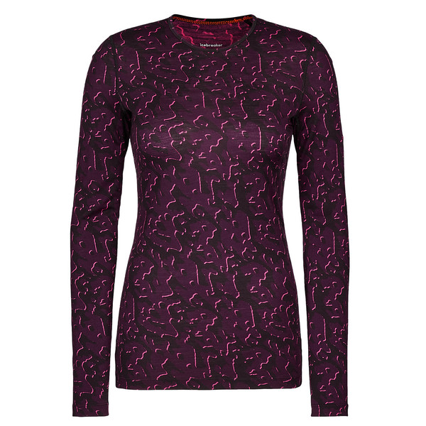W MERINO 200 OASIS LS CREWE MACRO CAMO Damen - Funktionsshirt