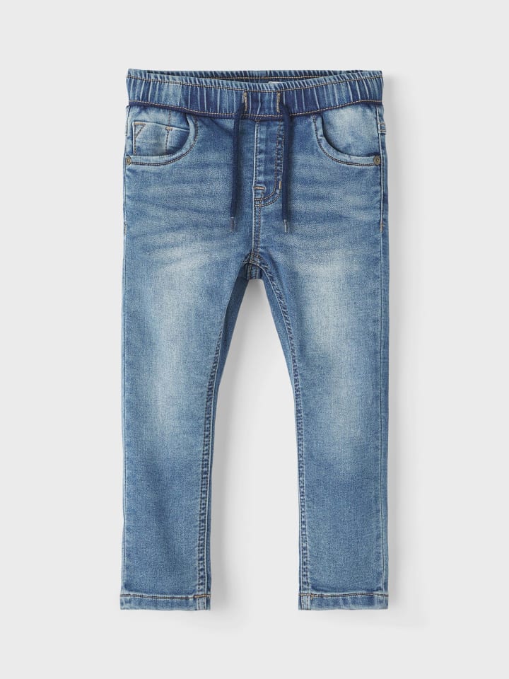 name it Schlupfjeans in medium blue denim günstig kaufen