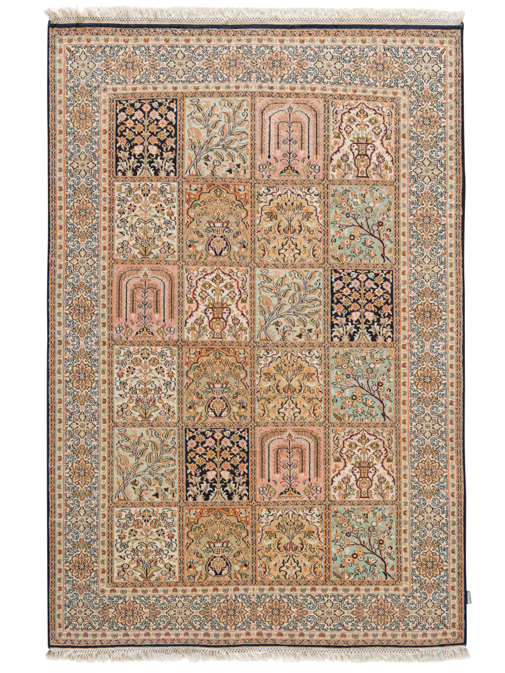 Kaschmir Seide 18/18 ca. 125 x 187 cm, Unikat / Einzelstück