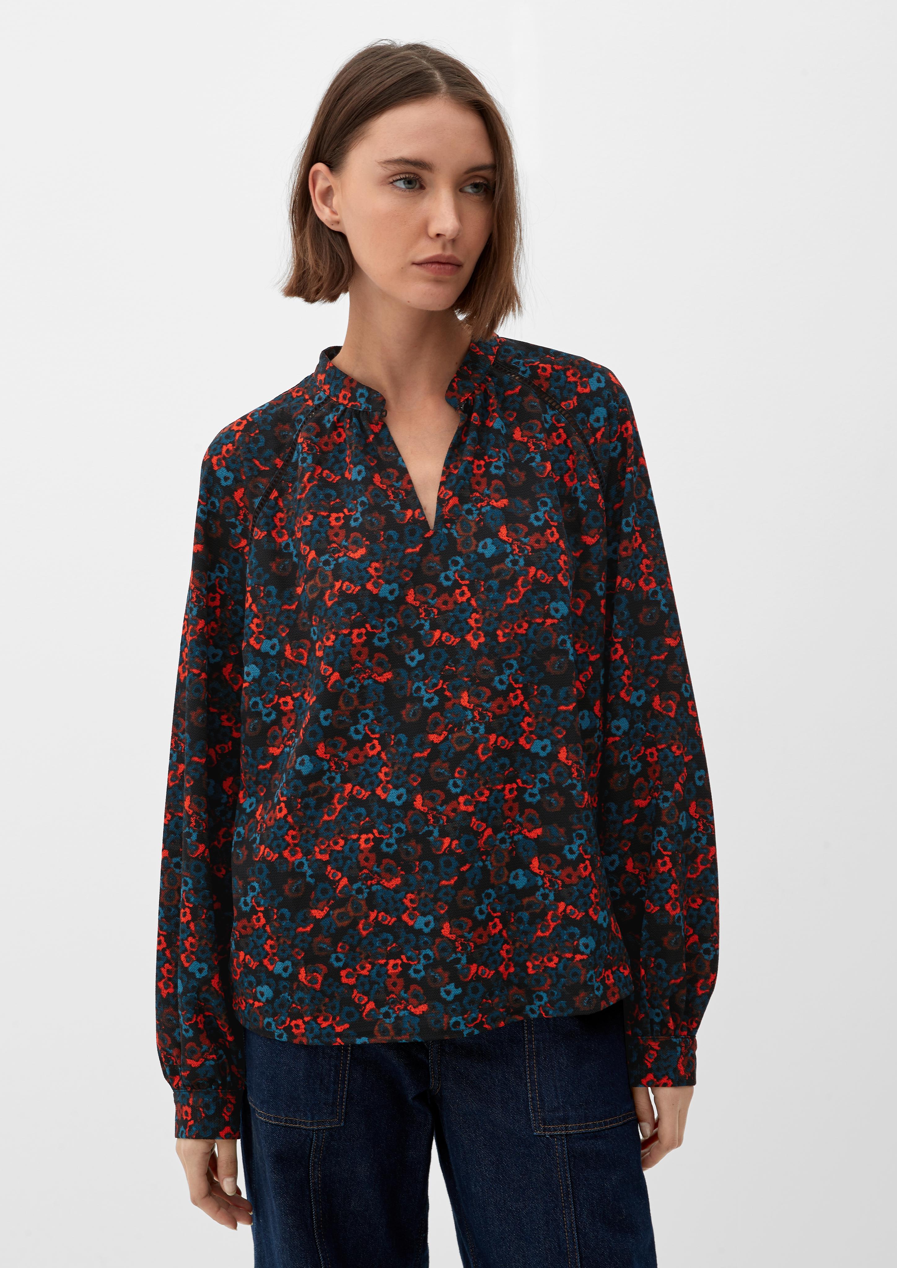 Leichte Bluse mit Alloverprint  2117759-23A5