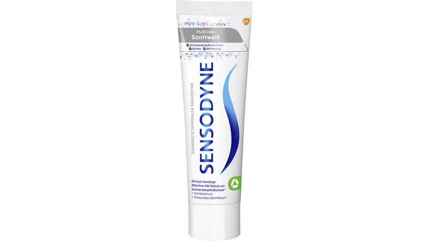 Sensodyne MultiCare Sanftweiß Zahncreme 75 ml