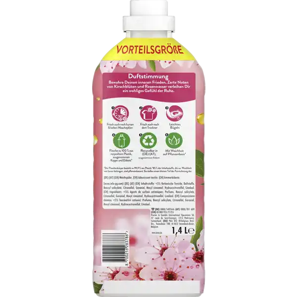 Kirschblüte & Edelsalbei Weichspüler  56 WL