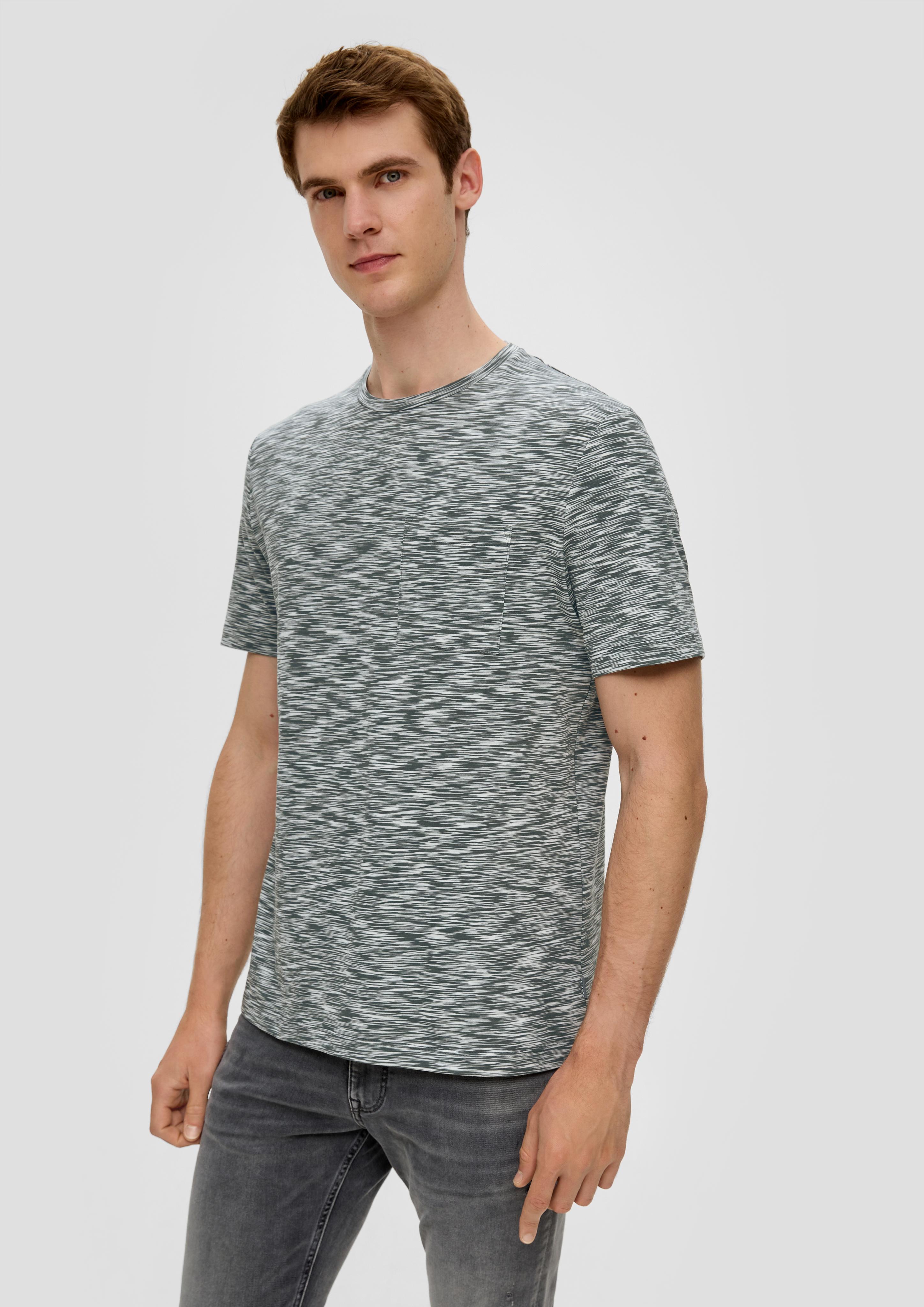 Baumwollshirt mit Brusttasche  2135725-79W2