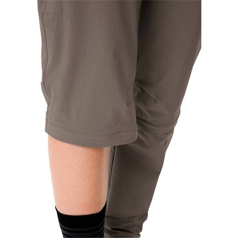 VAUDE Farley Stretch Capri T-Zip III Zipphose Damen