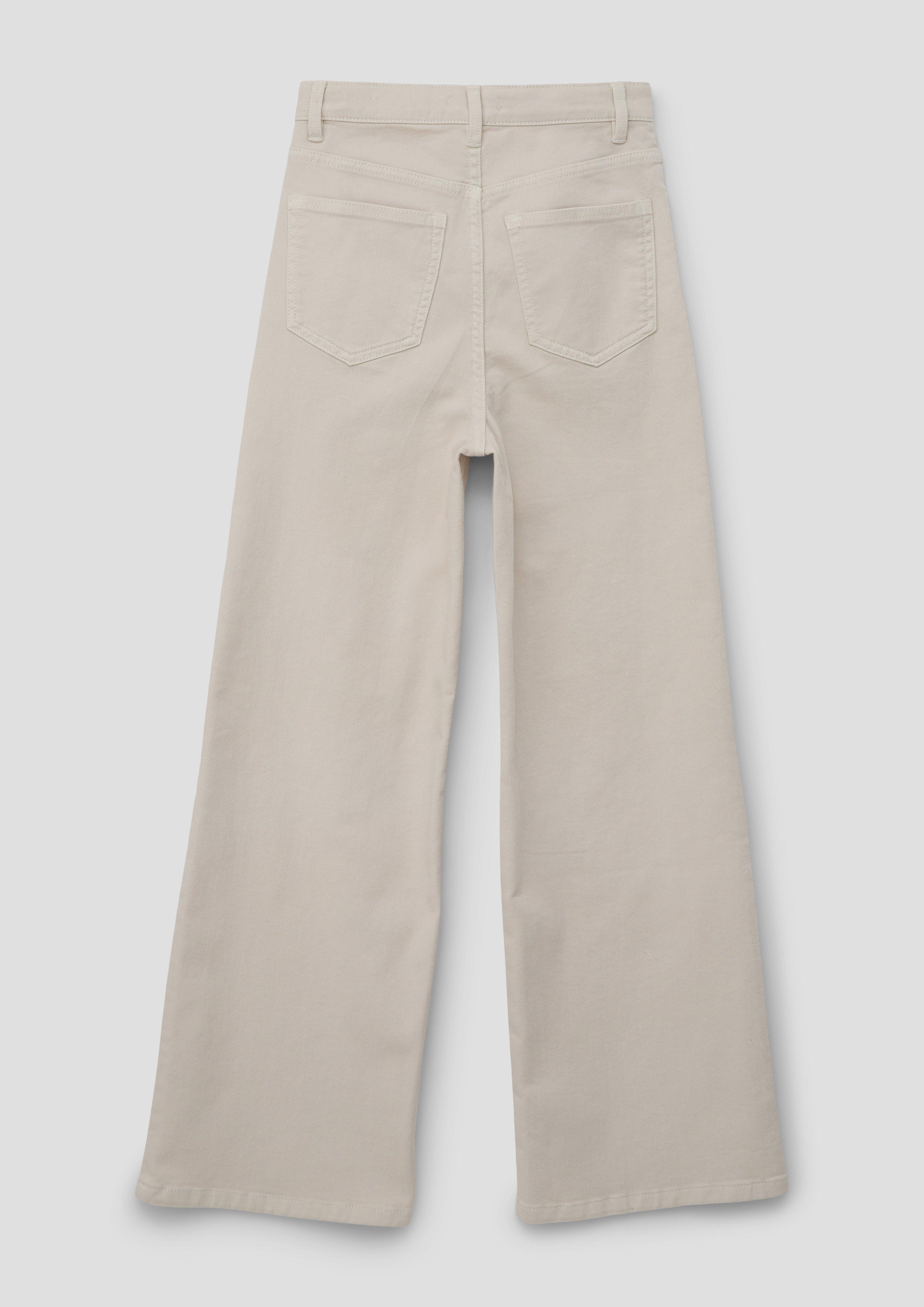 Wide: Elastische Twillhose   2140950-0330